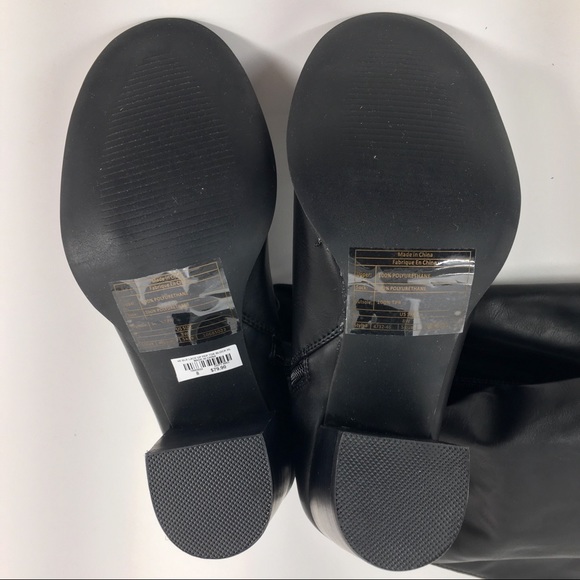 TORRID Black Peep-toe Lace-up Boots Size 8 - Picture 8 of 8